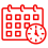 icone de planning et horaire